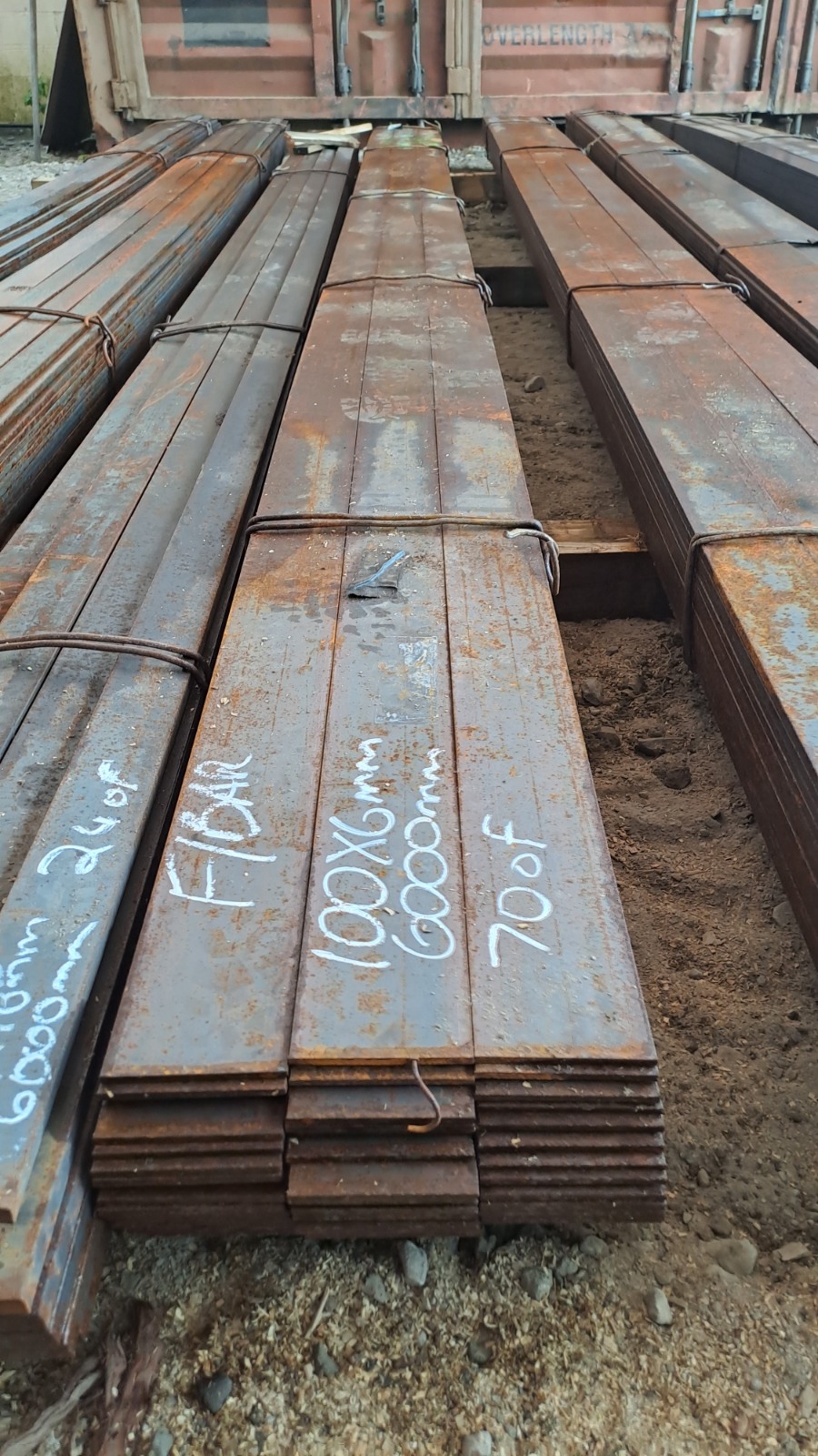 FLAT BAR 100 x 6 (Surplus Uncertified)